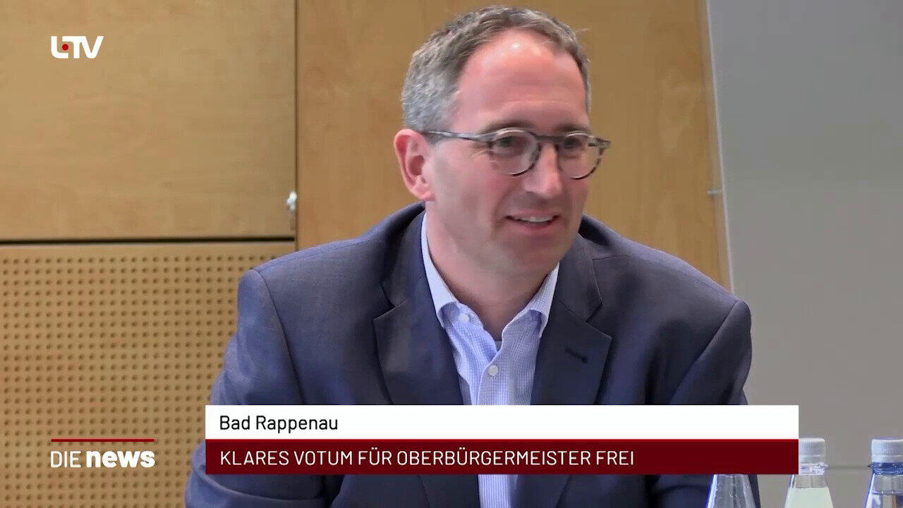 Newsblock: Bad Rappenau: Klares Votum für Oberbürgermeister Frei +++ Heilbronn: Kälteschutzplätze wieder geöffnet +++ He