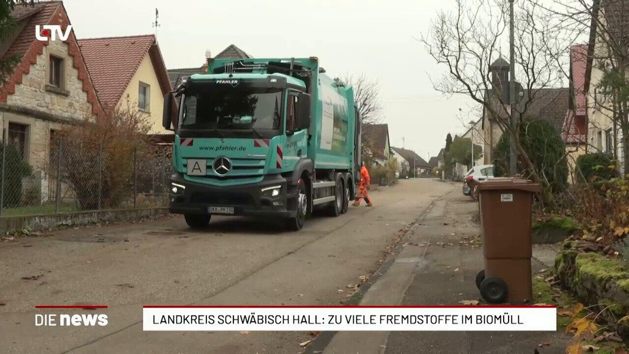 Landkreis Schwäbisch Hall: Zu viele Fremdstoffe im Biomüll