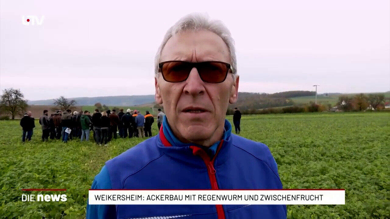 Weikersheim: Ackerbau mit Regenwurm und Zwischenfrucht