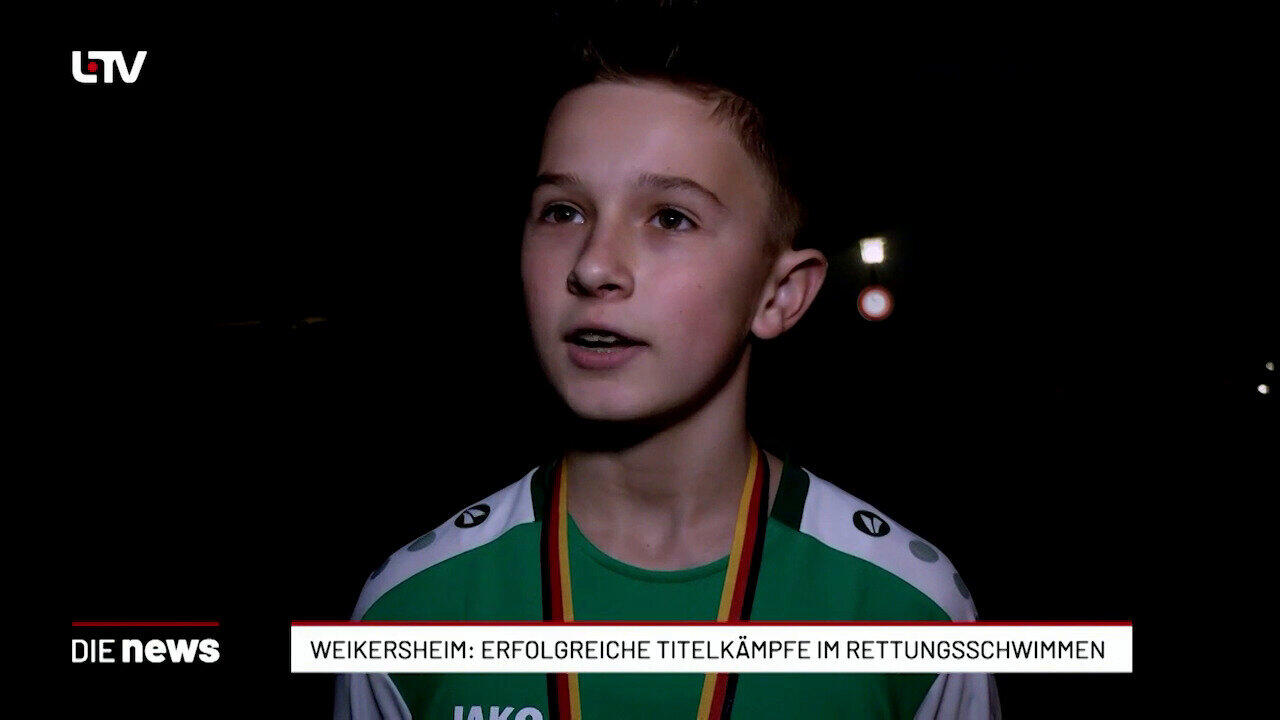 Weikersheim: Erfolgreiche Titelkämpfe im Rettungsschwimmen 