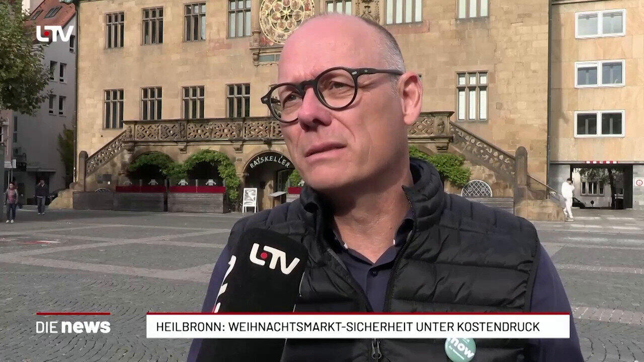 Heilbronn: Weihnachtsmarkt-Sicherheit unter Kostendruck