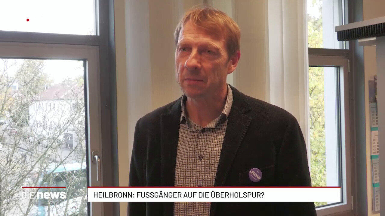 Heilbronn: Fussgänger auf die Überholspur?