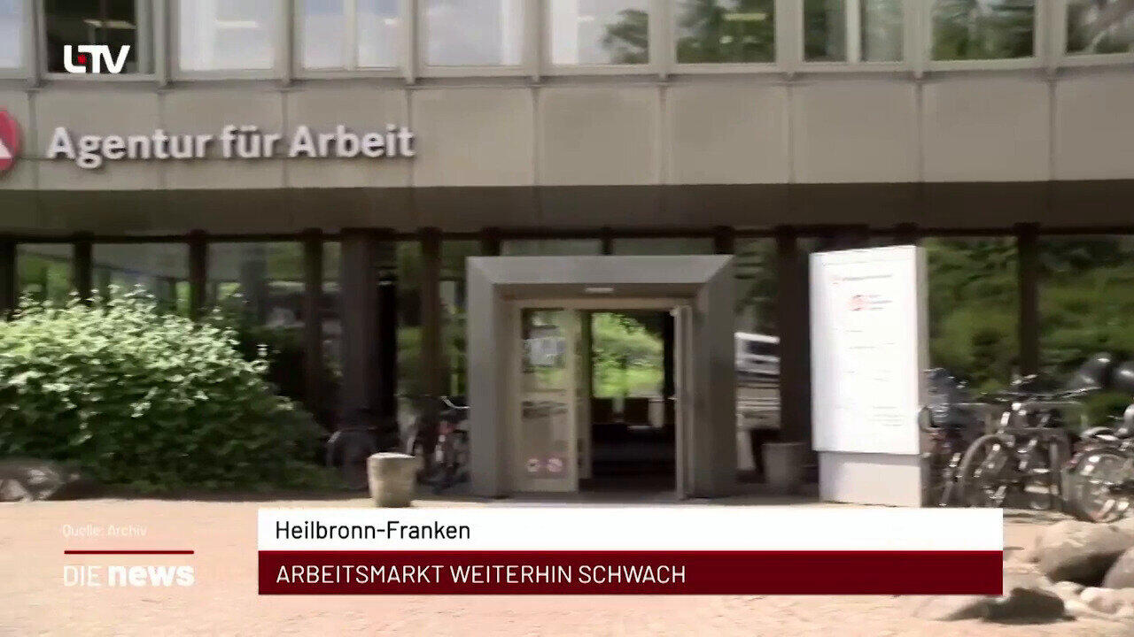 Newsblock: Heilbronn-Franken: Arbeitsmarkt weiterhin schwach +++ Künzelsau: 150 neue Obstbäume verteilt