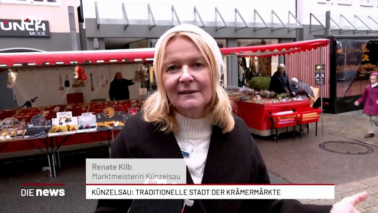 Künzelsau: Traditionelle Stadt der Krämermärkte 