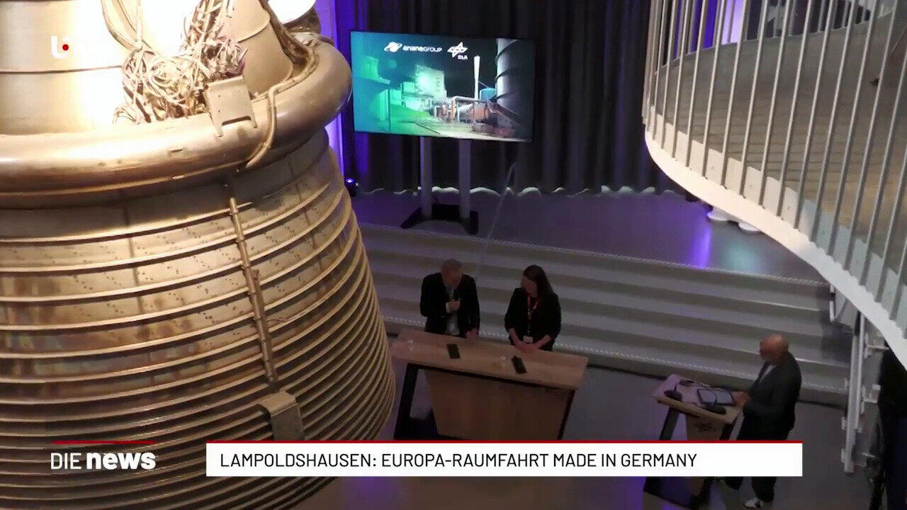 Lampoldshausen: Europa-Raumfahrt made in Germany