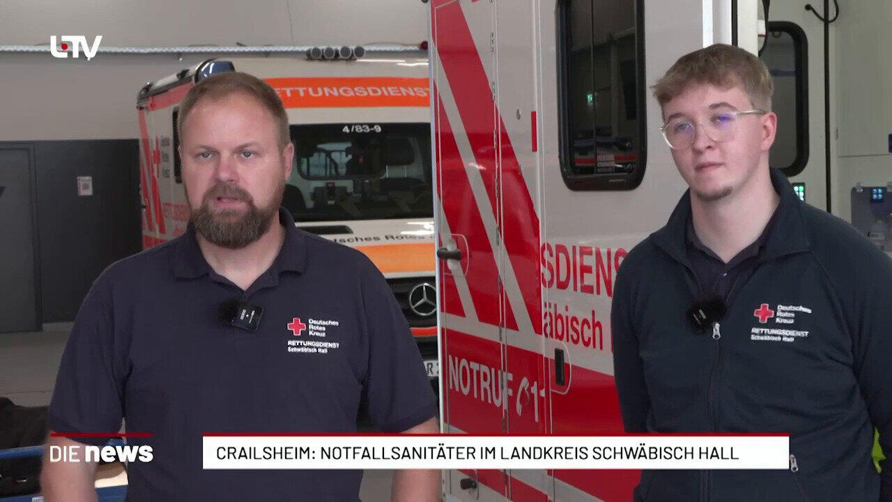 Crailsheim: Notfallsanitäter im Landkreis Schwäbisch Hall Teil2
