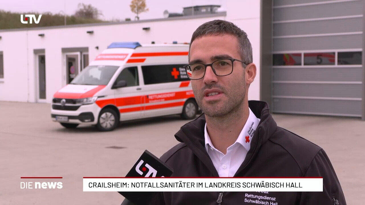 Crailsheim: Notfallsanitäter im Landkreis Schwäbisch Hall