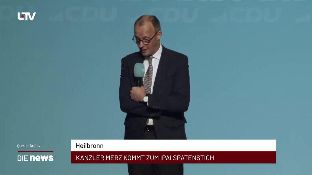 Newsblock: Heilbronn: Kanzler Merz kommt zum IPAI Spatenstich +++ Heilbronn: Kreistag besetzt Laienrichter neu +++ Heilb