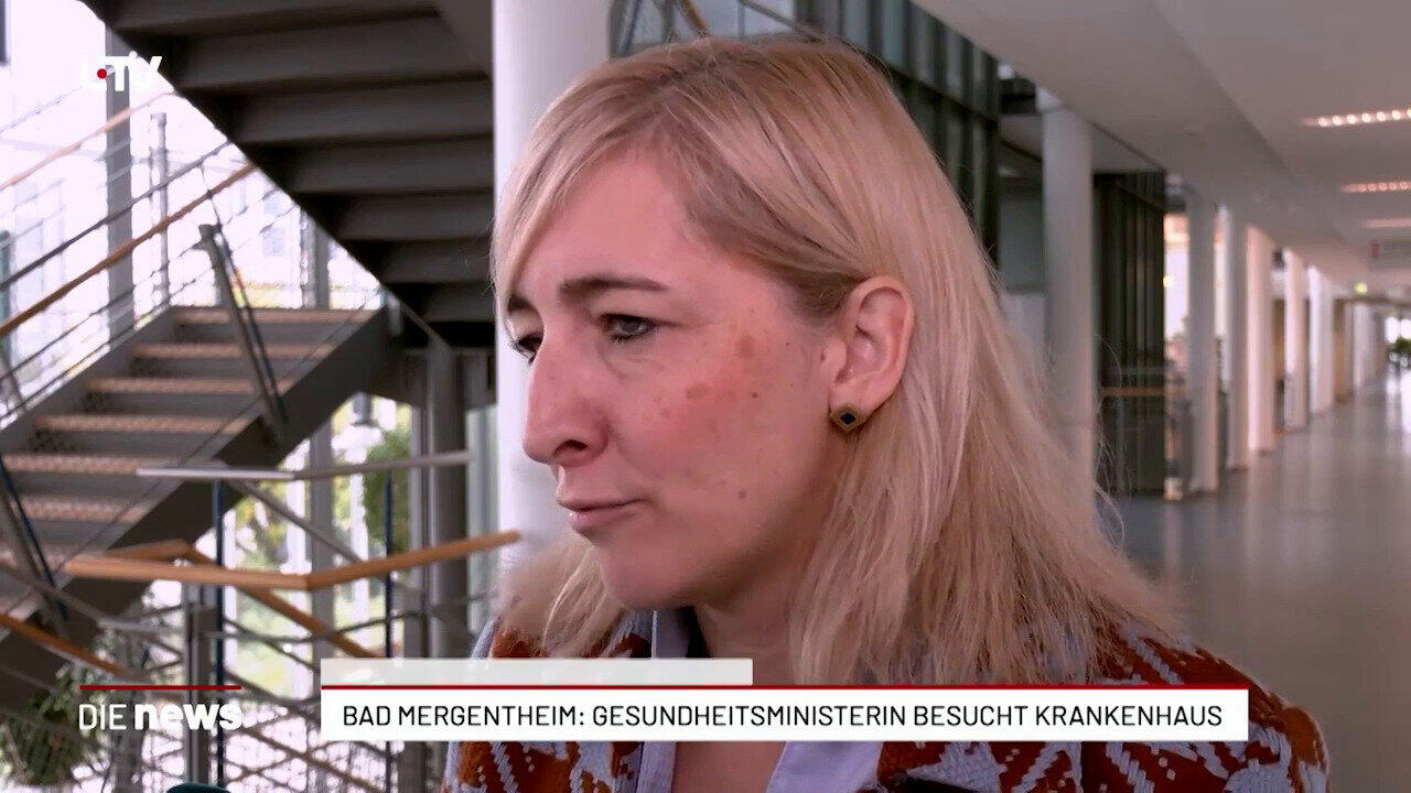 Bad Mergentheim: Gesundheitsministerin besucht Krankenhaus 