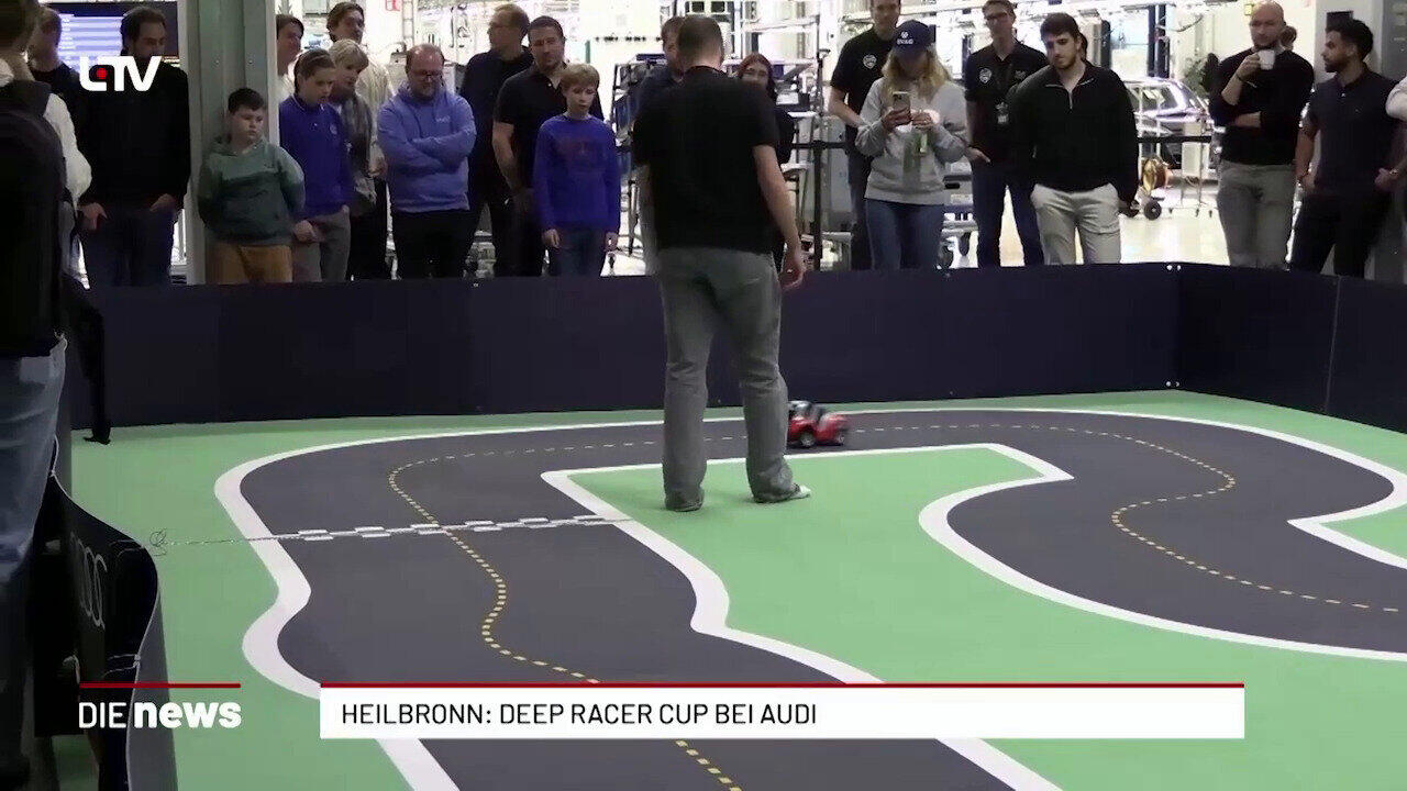 Heilbronn: Deep Racer Cup bei AUDI