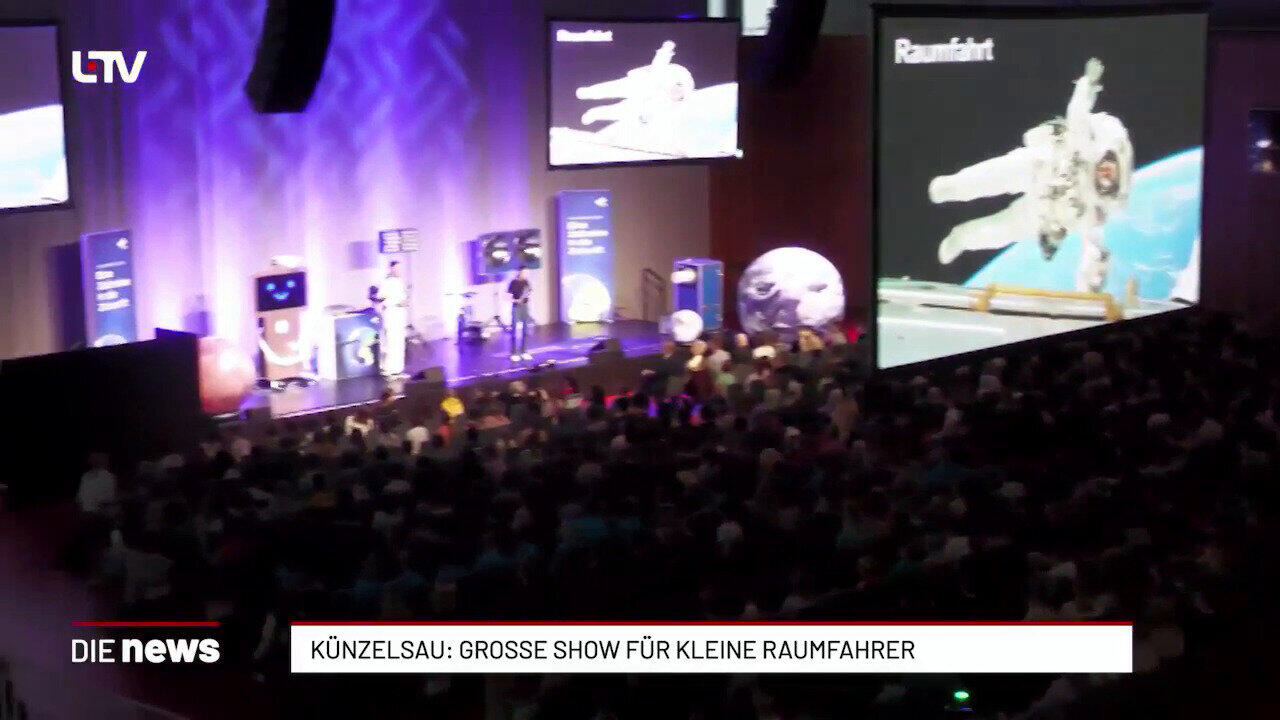 Künzelsau: Grosse Show für kleine Raumfahrer