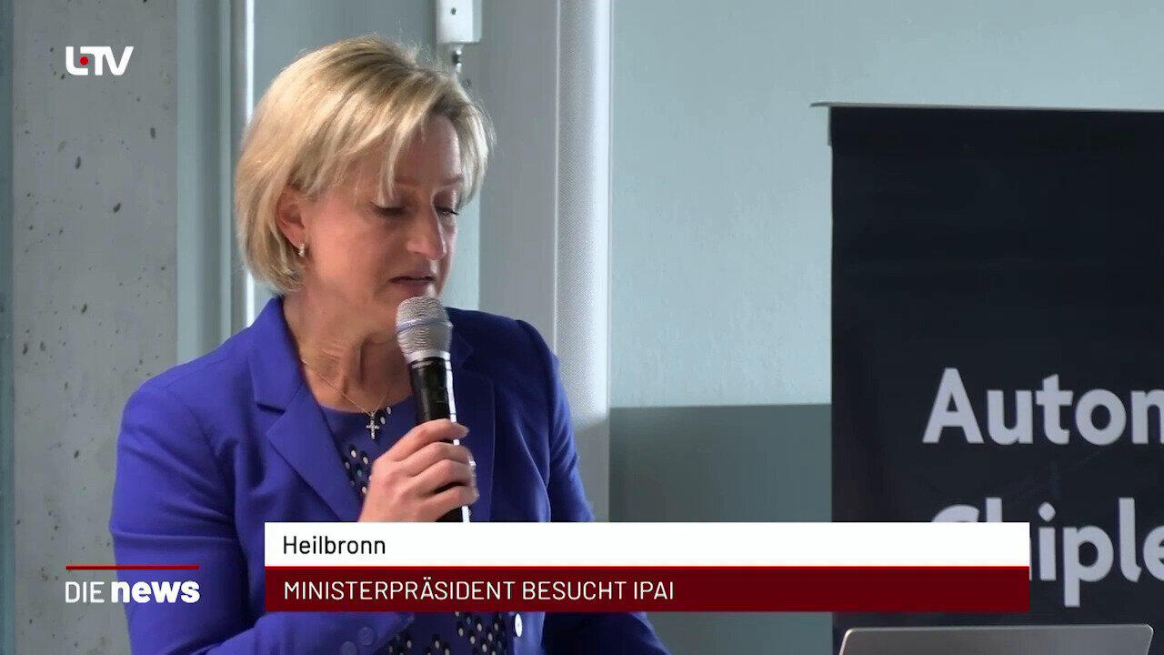 Newsblock: Heilbronn: Ministerpräsident besucht IPAI +++ Cleebronn: Gruseln im Freizeitpark +++ Haßmersheim: Clubheim im