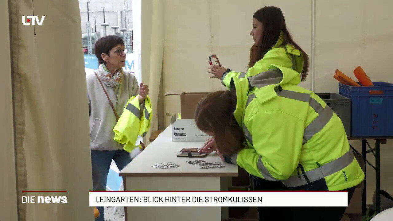 Leingarten: Blick hinter die Stromkulissen