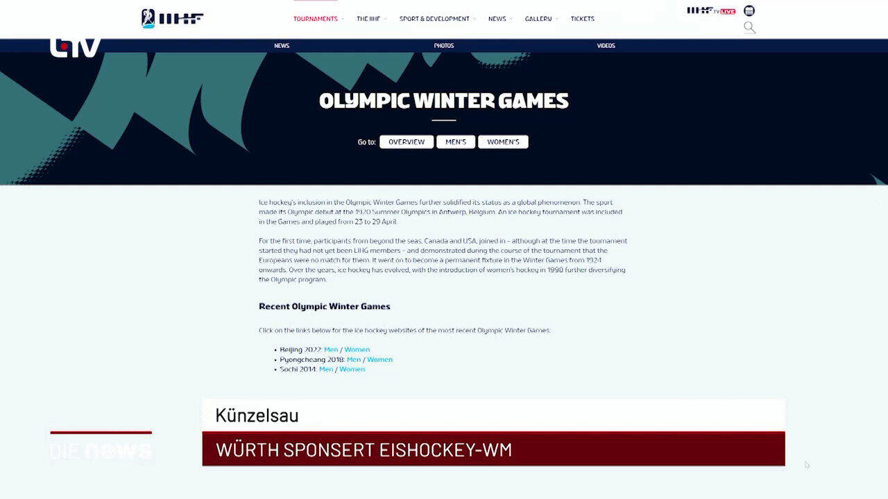 Newsblock: Künzelsau: Würth sponsert Eishockey-WM +++ Neckarsulm: Katalog zur Sonderausstellung im Zweirad-Museum +++ Ne