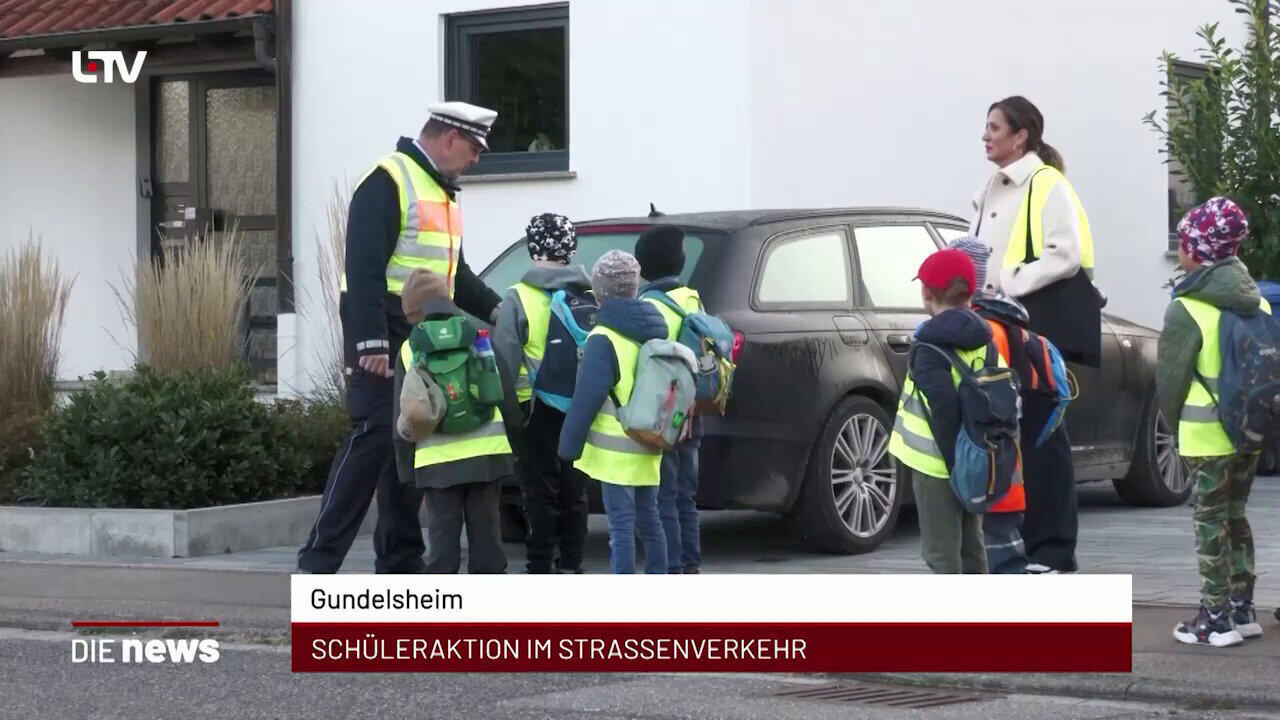 Newsblock: Gundelsheim: Schüleraktion im Straßenverkehr +++ Neckarsulm: OB Hertwig unterstützt Bürgerbrief  