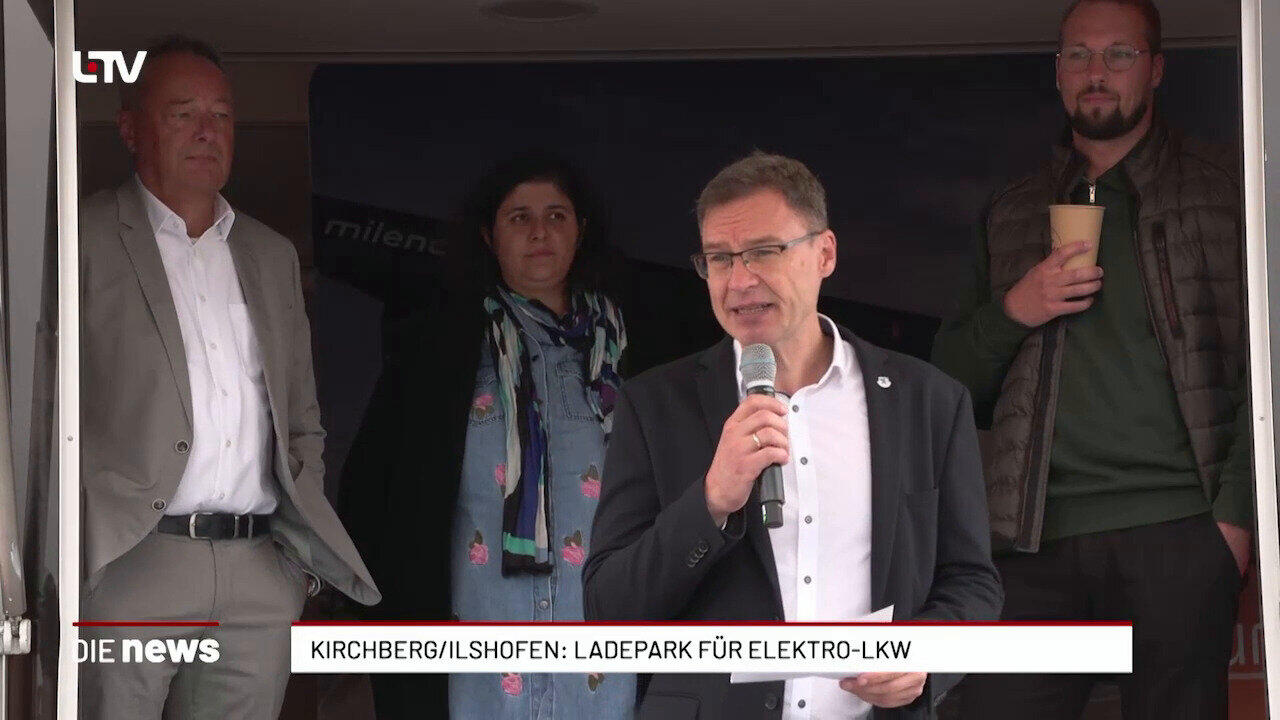 Kirchberg/Ilshofen: Ladepark für Elektro-LKW
