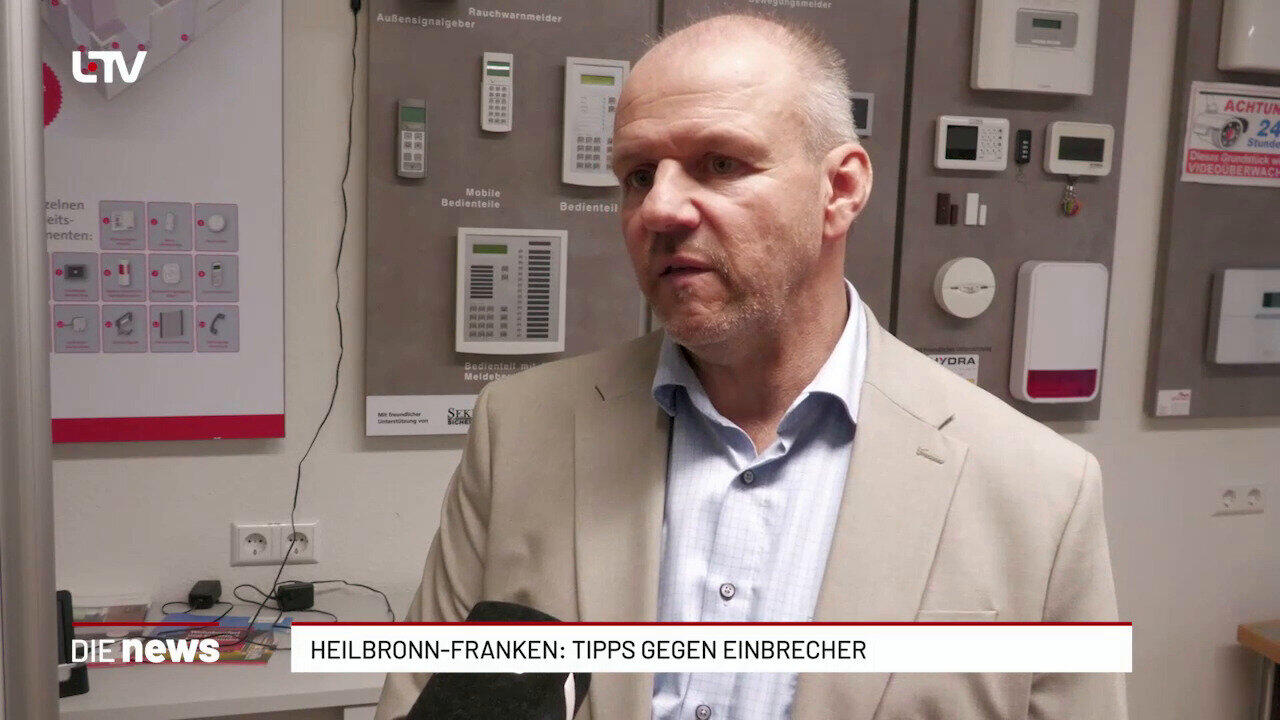 Heilbronn-Franken: Tipps gegen Einbrecher