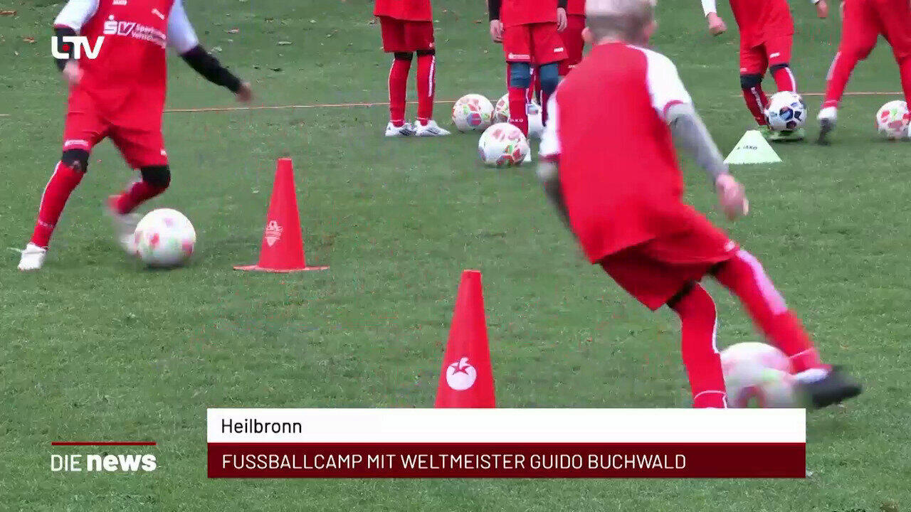 Newsblock: Heilbronn: Fussballcamp mit Weltmeister Guido Buchwald +++ Heilbronn: "Wunschkonzert" im Theater +++ Neckarsu