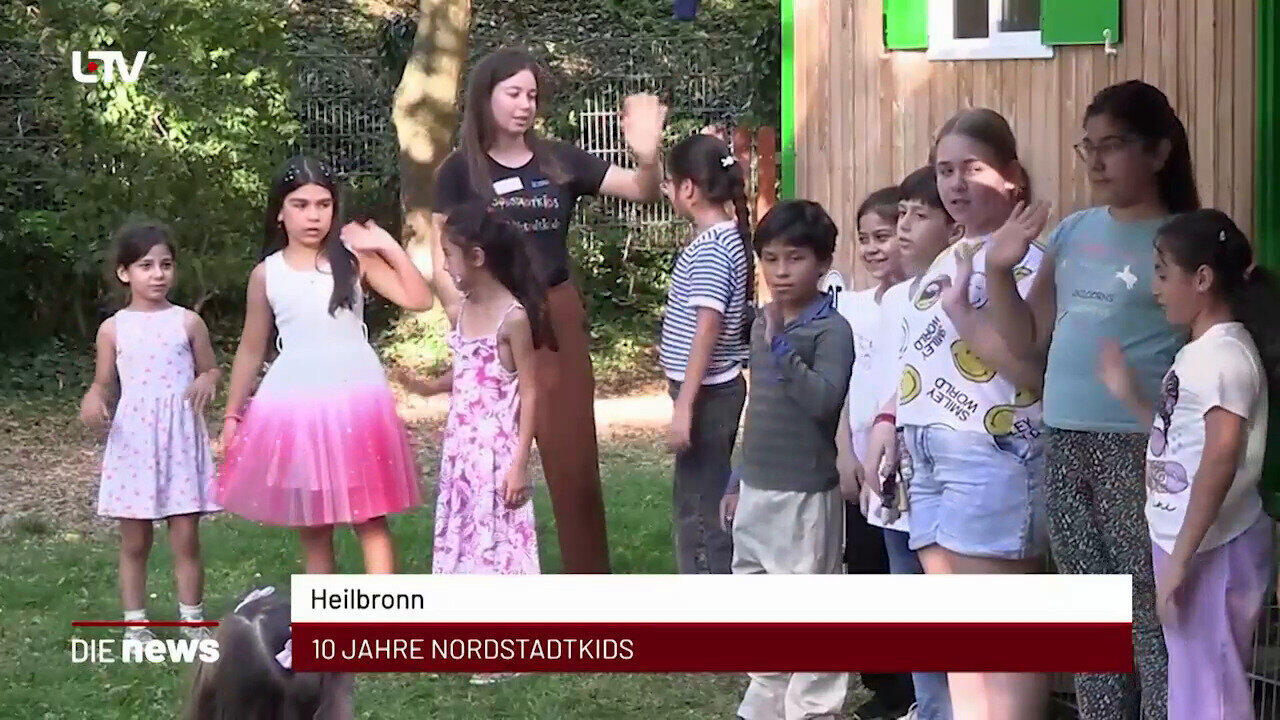 Newsblock: Heilbronn: 10 Jahre Nordstadtkids +++ Heilbronn: Ausstellung "Schatten der Vergangenheit"