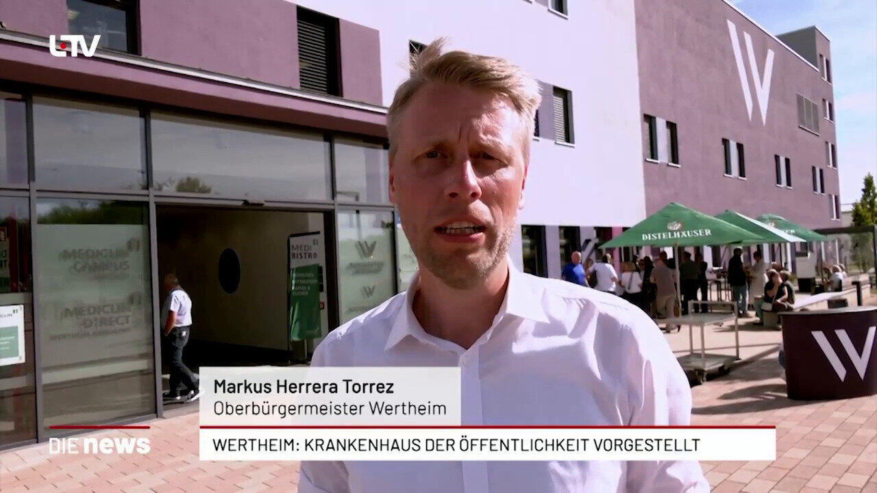 Wertheim: Krankenhaus der Öffentlichkeit vorgestellt 