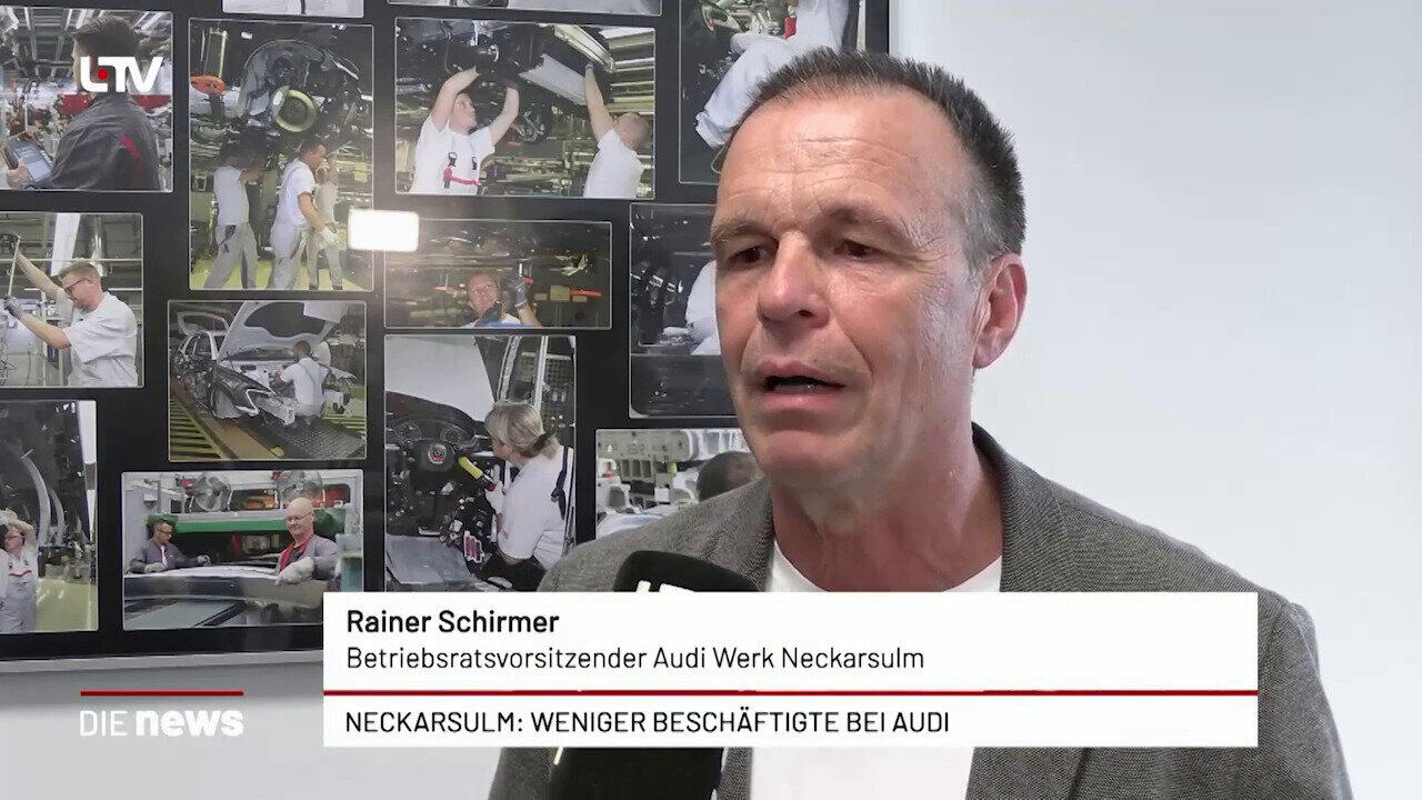 Neckarsulm: Weniger Beschäftigte bei AUDI