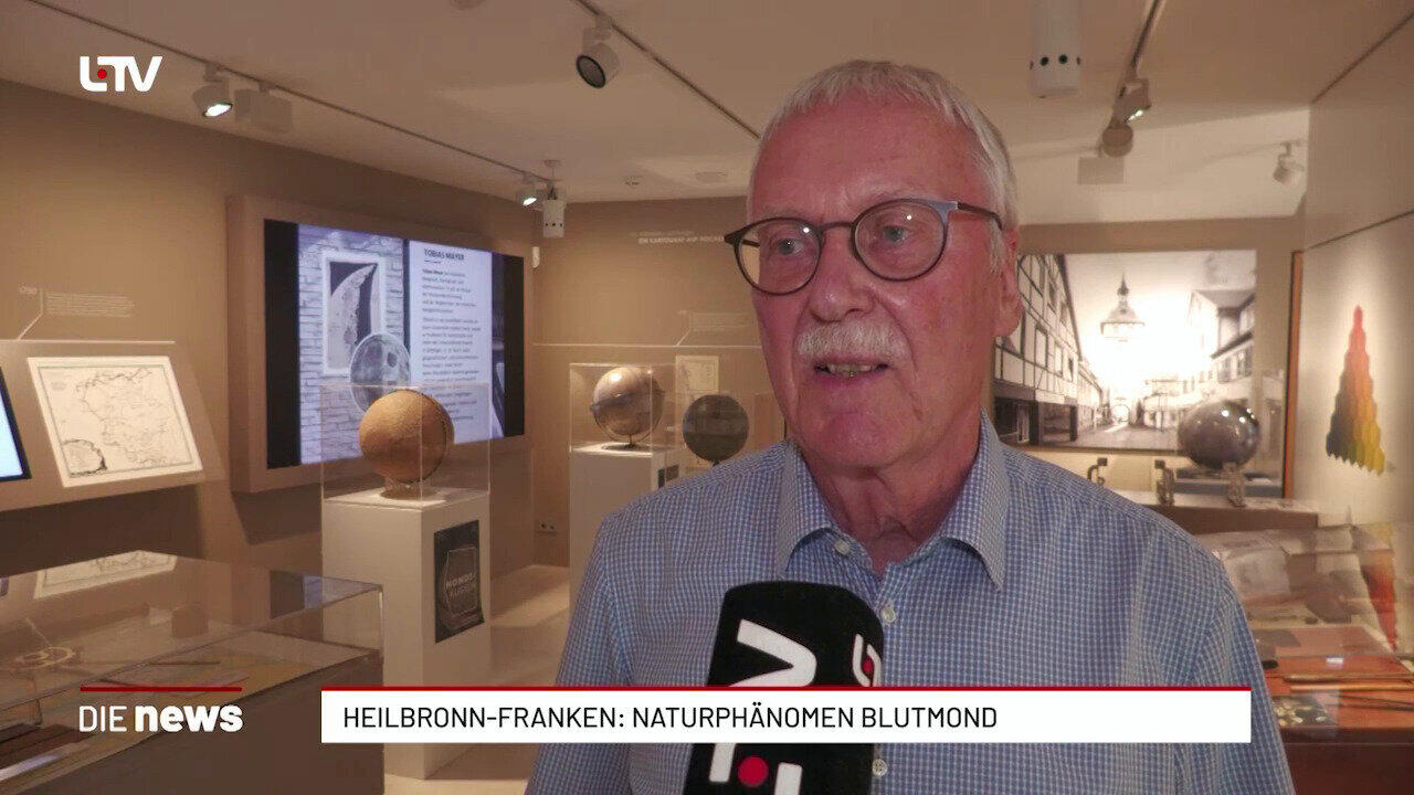 Heilbronn-Franken: Naturphänomen Blutmond
