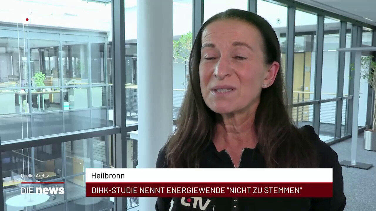 Newsblock: Heilbronn: DIHK-Studie nennt Energiewende "nicht zu stemmen" +++ Wertheim: 13. Weltmarktführer anerkannt +++ 