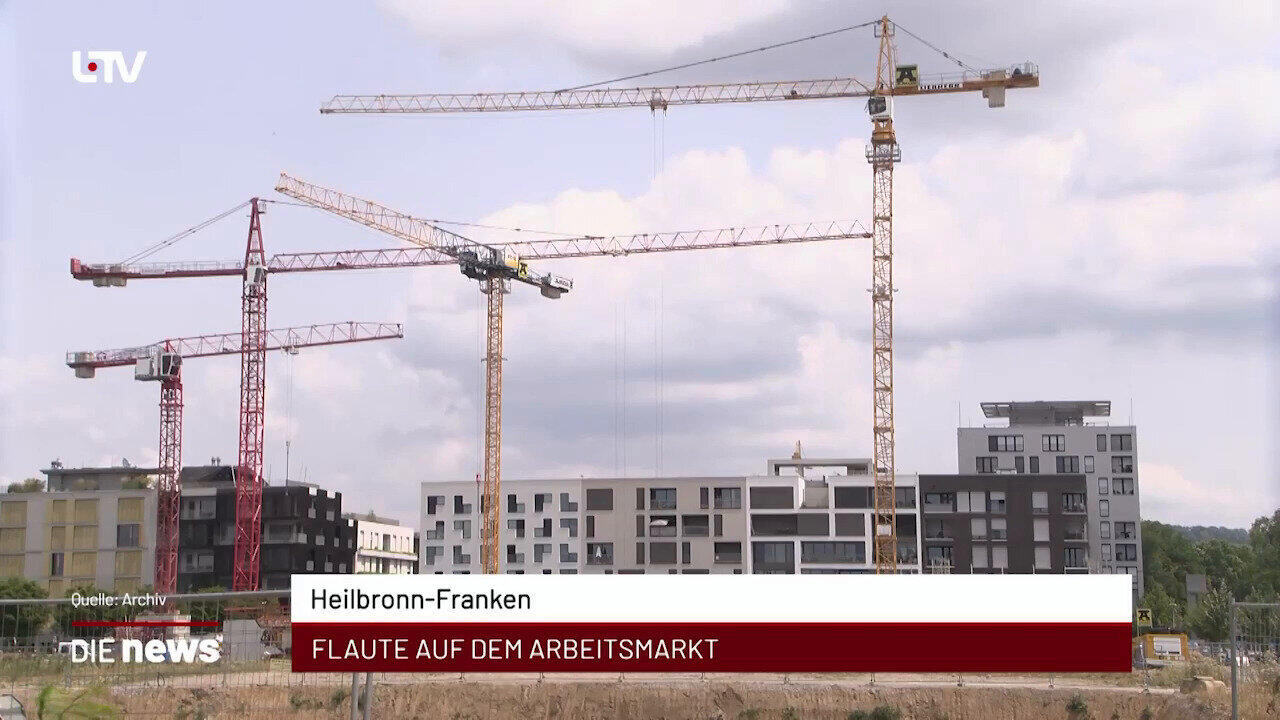 Newsblock: Heilbronn-Franken: Flaute auf dem Arbeitsmarkt +++ Heilbronn: Handwerk-Azubis liegen vorn +++ Heilbronn: Bila