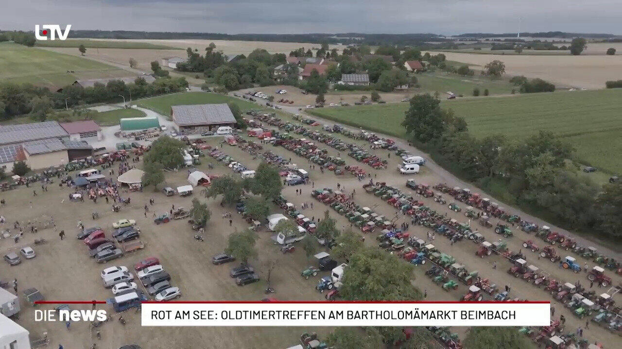 Rot am See: Oldtimertreffen am Bartholomämarkt Beimbach