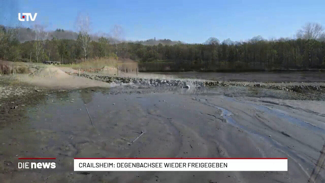 Crailsheim: Degenbachsee wieder freigegeben