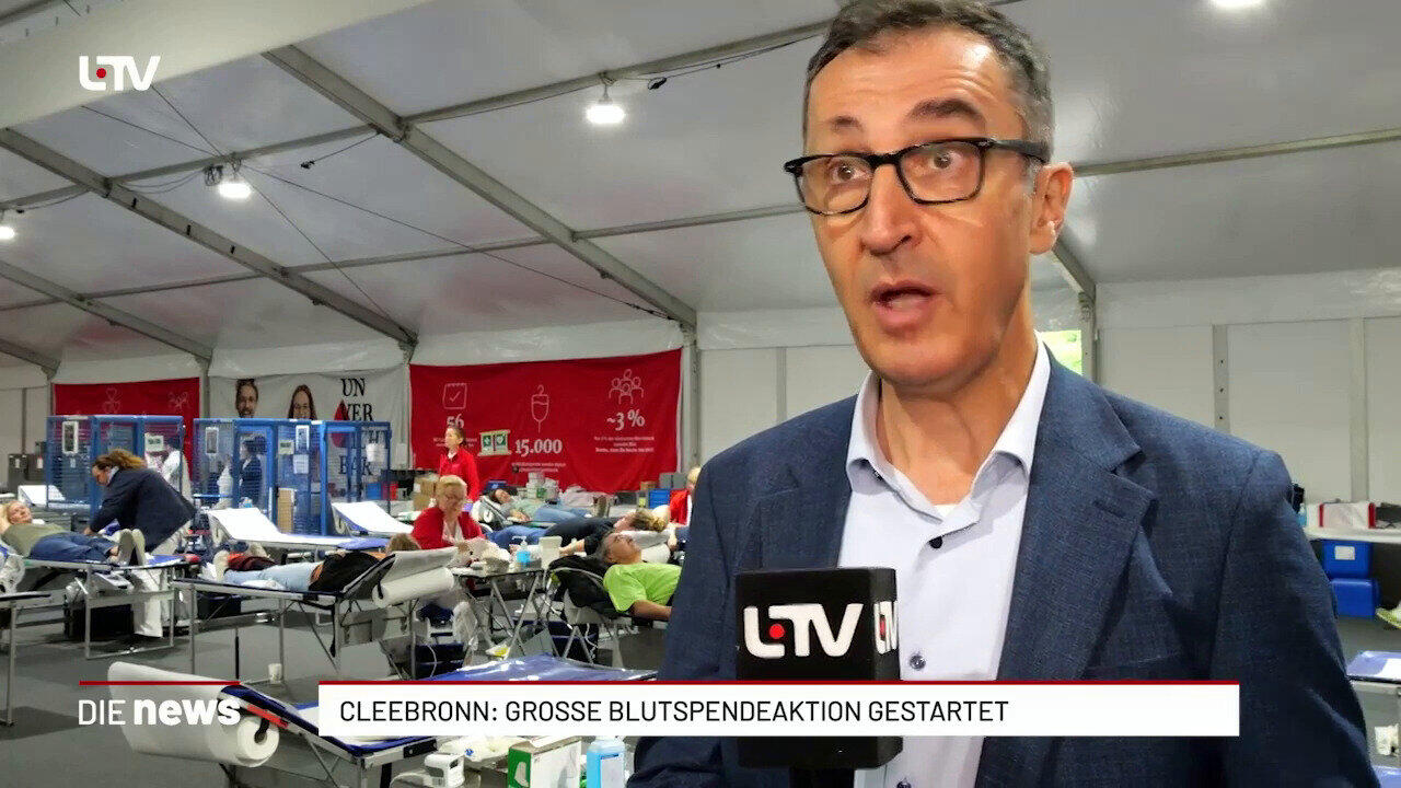Cleebronn: Große Blutspendeaktion gestartet