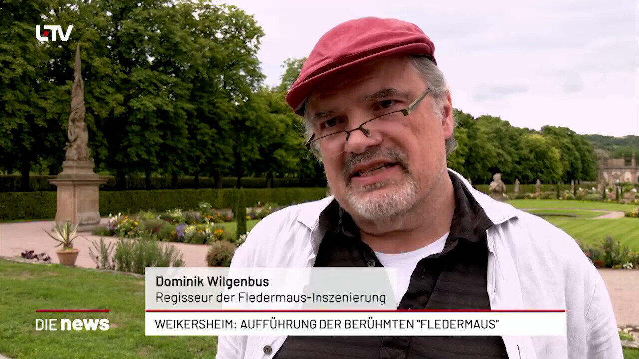 Weikersheim: Aufführung der berühmten „Fledermaus“ 