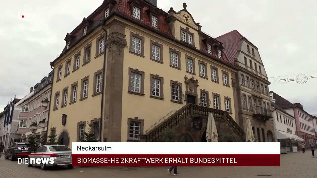 Newsblock: Neckarsulm: Biomasse-Heizkraftwerk erhält Bundesmittel +++ Heilbronn: Stadt geht gegen Radsünder vor +++ Heil
