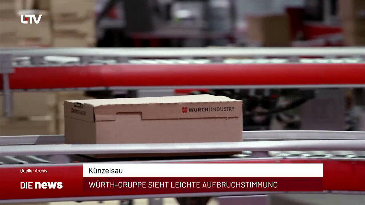 Newsblock: Künzelsau: Würth-Gruppe sieht leichte Aufbruchstimmung +++ Heilbronn: Kongress privater Pflegedienste +++ Hei