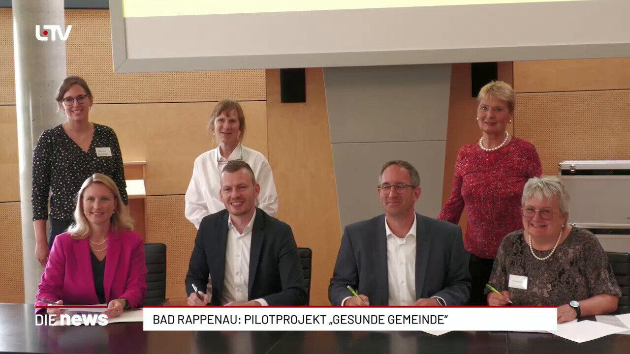 Bad Rappenau: Pilotprojekt „Gesunde Gemeinde“