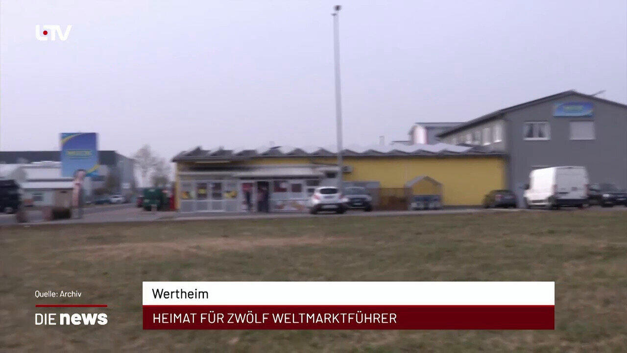 Newsblock: Wertheim: Heimat für zwölf Weltmarktführer +++ Heilbronn: IHK kritisiert Berliner Koalition +++ Heilbronn: Ku