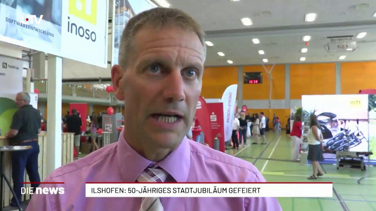 Ilshofen: 50-Jähriges Stadtjubiläum gefeiert