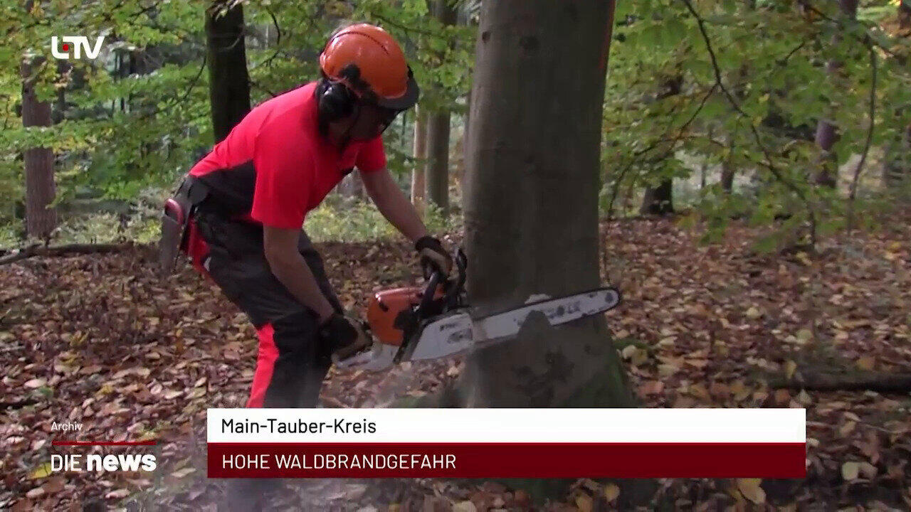 Newsblock: Main-Tauber-Kreis: Hohe Waldbrandgefahr +++ Heilbronn: Personelle Änderungen bei den SLK-Kliniken  +++ Heilbr