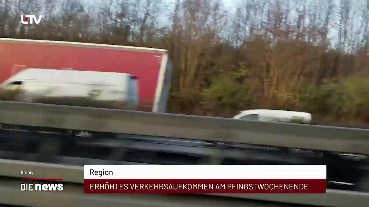 Newsblock: Region: Erhöhtes Verkehrsaufkommen am Pfingstwochenende +++ Wertheim: Vorreiterrolle bei KI-Einsatz +++ Heilb