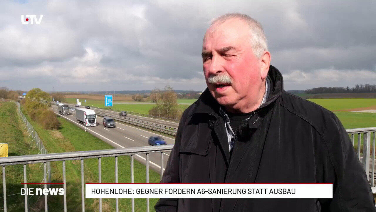 Hohenlohe: Gegner fordern A6-Sanierung statt Ausbau