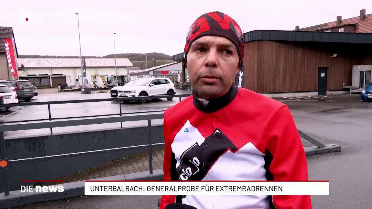 Unterbalbach: Generalprobe für Extremradrennen
