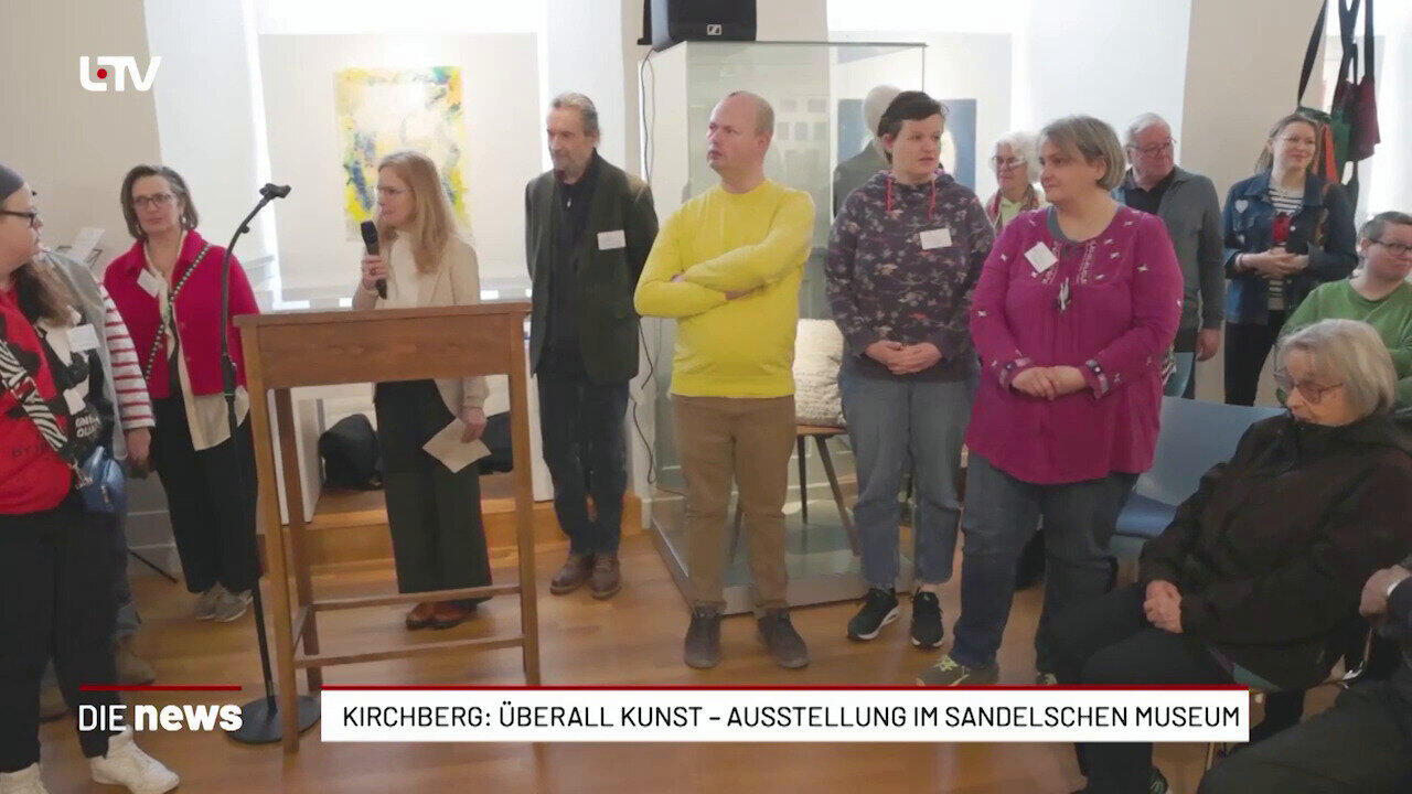 Kirchberg: „Überall Kunst“ – Ausstellung im Sandelschen Museum