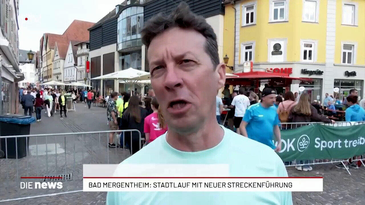 Bad Mergentheim: Stadtlauf mit neuer Streckenführung