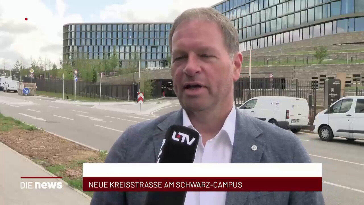 Newsblock: Bad Friedrichshall: Neue Kreisstrasse am Schwarz-Campus +++ Künzelsau: Neues Landratsamt auf den Weg gebracht