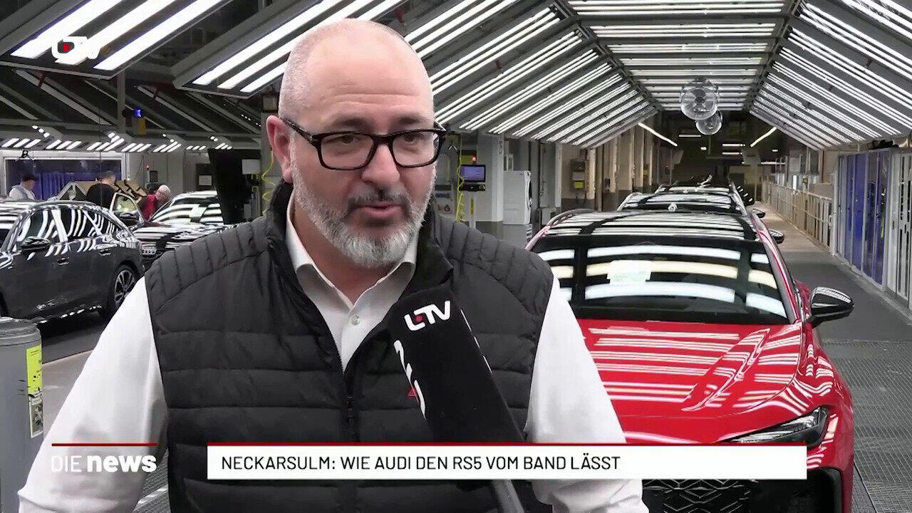 Neckarsulm: Wie AUDI den RS5 vom Band lässt