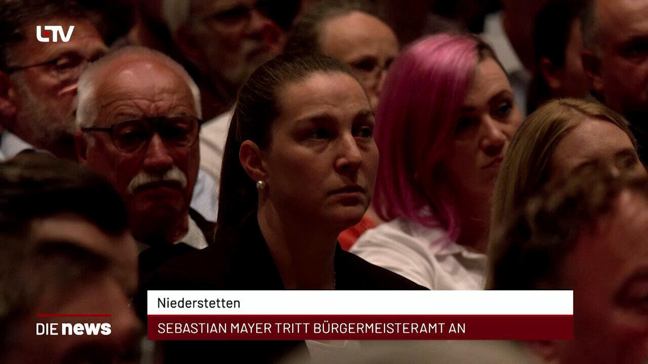 Newsblock: Niederstetten: Sebastian Mayer tritt Bürgermeisteramt an +++ Neckarsulm: Neue Freilufthalle am Pichterich-Sta