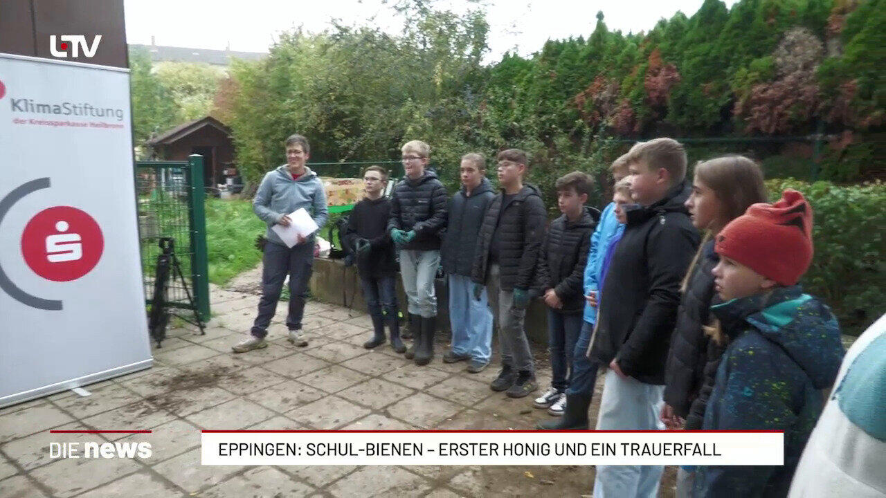 Erster Schul-Honig in Eppingen – nach Trauer ein süßes Ende
