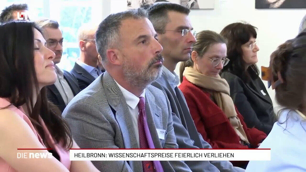 Heilbronn: Wissenschaftspreise feierlich verliehen