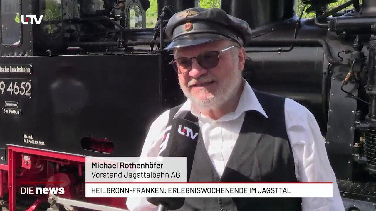 Jagsttal lockt Besucher mit Bahn und Veranstaltungen