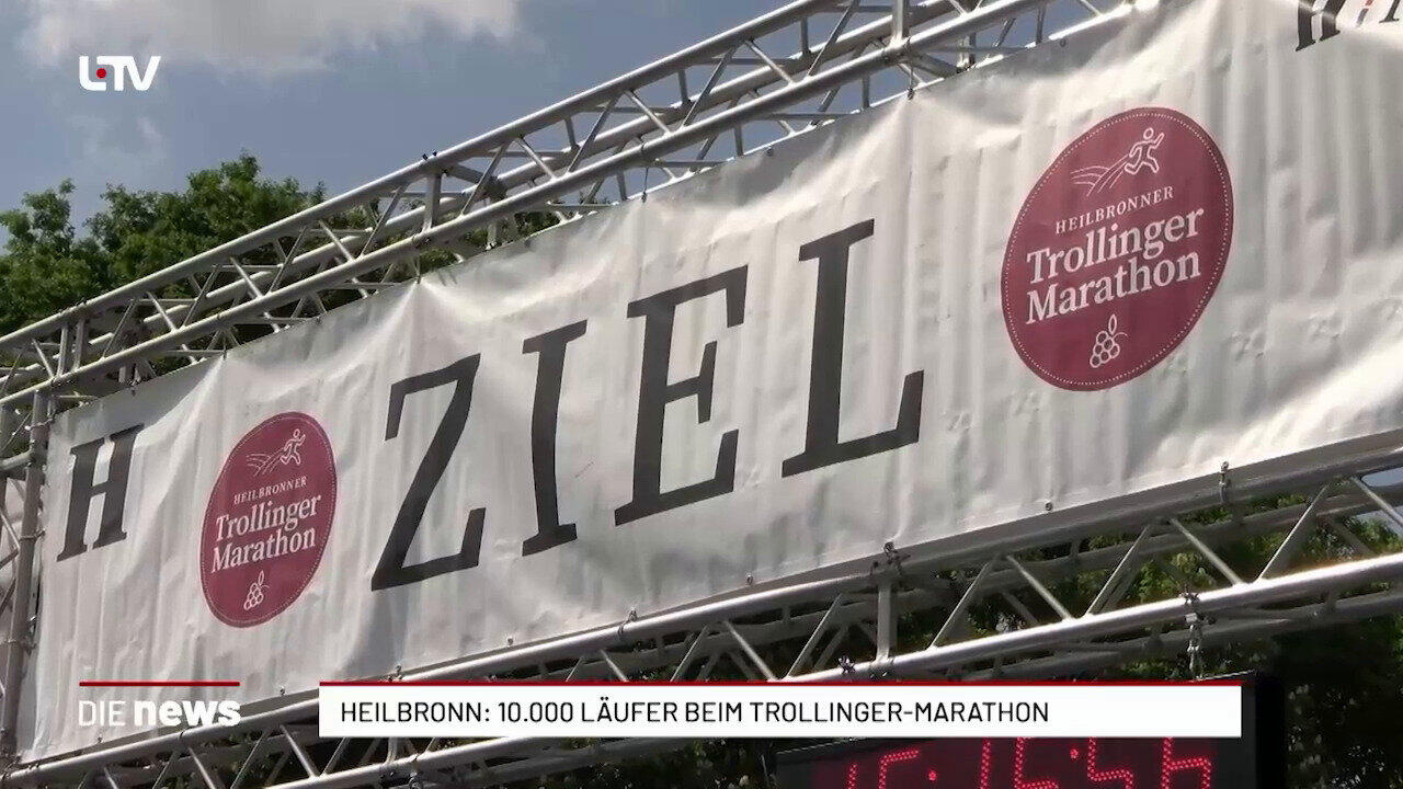 Heilbronn zieht 10.000 Läufer zum Trollinger-Marathon